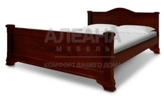 Кровать Лагуна из массива в интернет-портале Алеана-Мебель