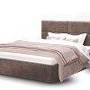 Кровать Сити 1400 с подъемным механизмом коричневый в интернет-портале Алеана-Мебель