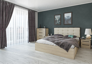 Спальня Лирика (комплект 3) в интернет-портале Алеана-Мебель