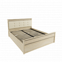 Кровать 1,4 м ЛКР-1 (1,4) с ортопедическим основанием, Ливорно, Дуб сонома в интернет-портале Алеана-Мебель