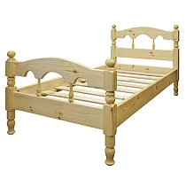 Кровать Капелла ВМК-Шале цвет сосна общий вид изделия