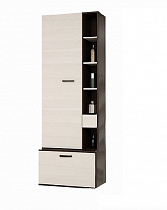 Шкаф комбинированный ИНЕС ШК-7700 Венге/лоредо в интернет-портале Алеана-Мебель