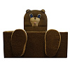 Кровать детская Медвежонок ВМК-Шале декор лапки на изножье