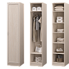 Шкаф 1 дверный для платья и белья Верона в интернет-портале Алеана-Мебель