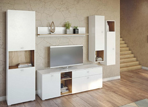 Мебельная стенка Капри (комплект 9) в интернет-портале Алеана-Мебель