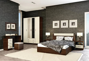 Спальня Эко Венге (комплект 1) в интернет-портале Алеана-Мебель