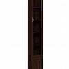 Шкаф для книг 12 (скошенный правый) MONTPELLIER, орех в интернет-портале Алеана-Мебель