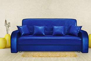 Офисный диван Престиж синий в интернет-портале Алеана-Мебель