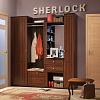 Прихожая Sherlock Шерлок, Орех шоколадный (комплект 2) в интернет-портале Алеана-Мебель