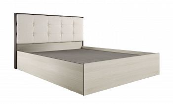 Кровать с настилом ДСП Лирика ЛК-2 160х200, карамель в интернет-портале Алеана-Мебель