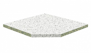 Столешница Антарес Угловая 850*850 (толщина 26 мм) в интернет-портале Алеана-Мебель