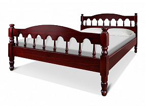 Кровать Никоя 1 ВМК-Шале красное дерево