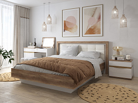 Спальня Николь-Люкс (комплект 3) в интернет-портале Алеана-Мебель