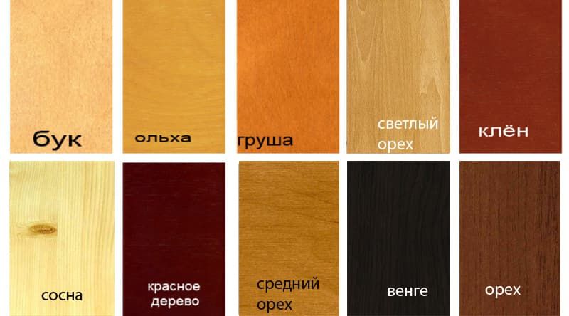 Цвет орех для дерева картинки
