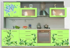 Кухня с фотопечатью Полина-3 в интернет-портале Алеана-Мебель
