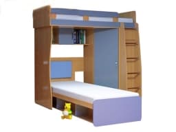 Детская 2-х ярусная кровать Малыш-3 в интернет-портале Алеана-Мебель