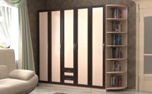 Набор распашных шкафов New Line (комплект 2) в интернет-портале Алеана-Мебель