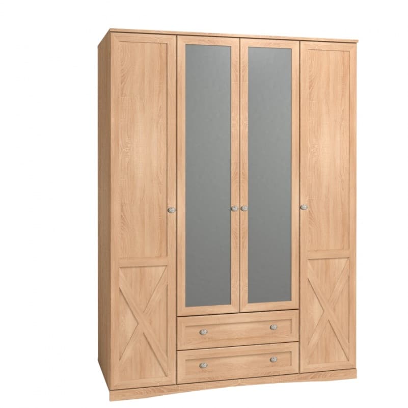 Шкаф для одежды и белья, с цоколем ADELE 9