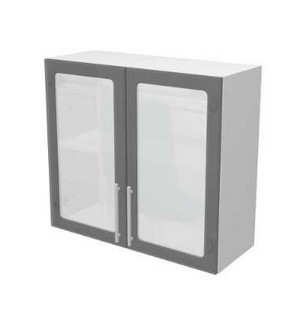 Навесной шкаф НШ-05 витрина в интернет-портале Алеана-Мебель