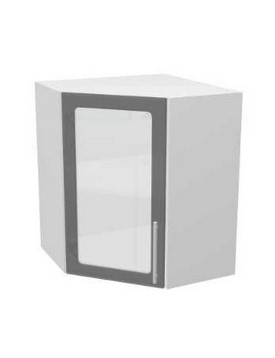 Навесной угловой шкаф НШ-13 витрина в интернет-портале Алеана-Мебель
