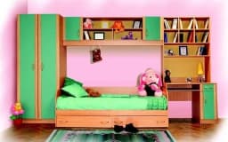 Детская стенка с кроватью Калинка в интернет-портале Алеана-Мебель