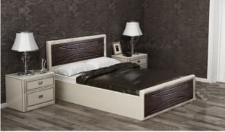Кровать с мягким изголовьем Сантана-2 в интернет-портале Алеана-Мебель