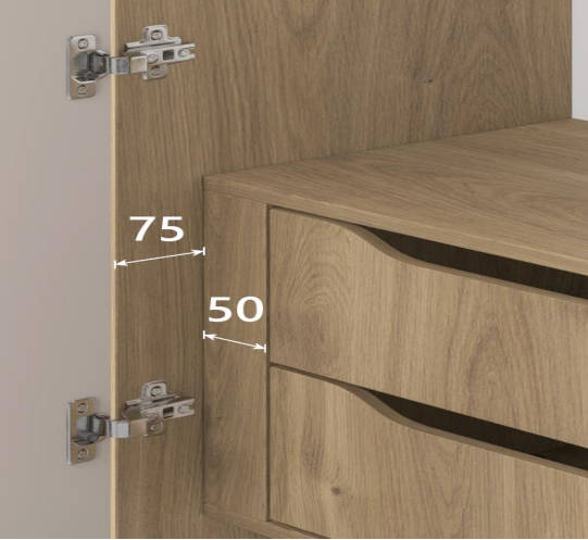 Изготовление внутренних ящиков в распашных шкафах