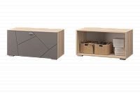 Тумба Скайлайн (900) дуб сонома/графит