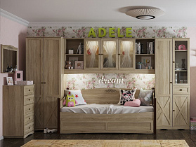 Молодежная комната ADELE Адель (комплект 1) в интернет-портале Алеана-Мебель