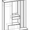 Схема Прихожей Мебелайн-2