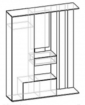 Схема Прихожей Мебелайн-2