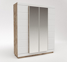 Шкаф для одежды 4Д Роксет КМК 0554.10 в интернет-портале Алеана-Мебель