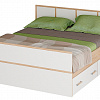 Кровать с проложками ДСП Сакура LIGHT 160х200, дуб сонома в интернет-портале Алеана-Мебель