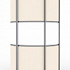Радиусный шкаф-купе Меридиан эконом в интернет-портале Алеана-Мебель