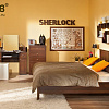 Спальня SHERLOCK Шерлок (комплект 3) в интернет-портале Алеана-Мебель