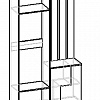Схема Прихожей Мебелайн-4