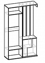 Схема Прихожей Мебелайн-4
