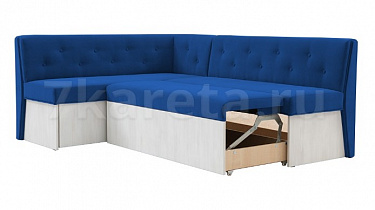 Кухонный диван Верона угловой Седьмая карета комплектация "комфорт" с разложенным спальным местом