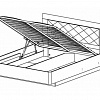 Кровать с подъемным механизмом МК 44 модуль 28 Корвет схема