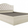Кровать с настилом ЛДСП Дели 160х200, дуб молочный/карамель в интернет-портале Алеана-Мебель