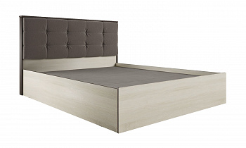 Кровать с настилом ДСП Лирика ЛК-2 160х200, кофе в интернет-портале Алеана-Мебель