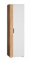 Шкаф для одежды Оскар-18, белый/дуб крафт в интернет-портале Алеана-Мебель