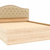 Кровать с настилом ЛДСП Дели 160х200, дуб сонома/карамель в интернет-портале Алеана-Мебель