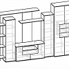 Схема стенки Мебелайн-4