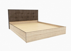 Кровать с подъемным механизмом Лирика ЛК-2 160х200, кофе в интернет-портале Алеана-Мебель