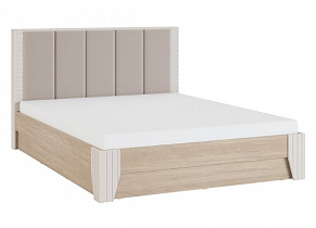 Кровать 140 см Беатрис 2.1 с мягкой спинкой, с подъемным механизмом, без матраса в интернет-портале Алеана-Мебель