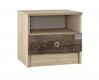 Тумба прикроватная Мадлен, Дуб шале мореный