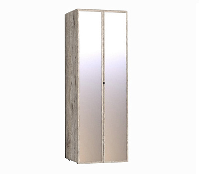 Шкаф для одежды с фасадами Зеркала (2 шт) Nature 54 гаскон в интернет-портале Алеана-Мебель