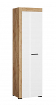 Шкаф для одежды Галант, дуб крафт/белый в интернет-портале Алеана-Мебель