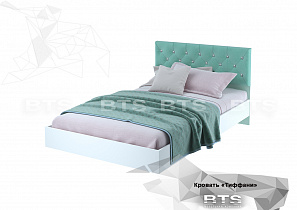 Кровать 120*200 с проложками ЛДСП (без матраса) Тифани КР-09  в интернет-портале Алеана-Мебель